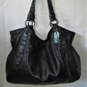 COACH Black Leather Dylan X Large Ltd Ed Laced Bag 14633